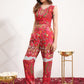 Floral Printed Regular Kurta with Trouser