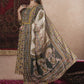 Floral Printed Straight Kurta With Trouser & Dupatta