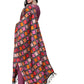 Women's Mauve Solid Cotton Blend Straight Kurta Pant Dupatta Set