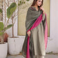 Women's Silk Viscose Straight Solid Kurta with Pant & Dupatta