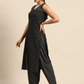 Ethnic Motifs Printed Pure Cotton Kurta with Trousers