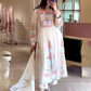 Women Embroidered Anarkali Kurta with Pants & Dupatta