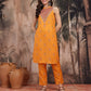 Ethnic Printed Regular Kurta with Trousers