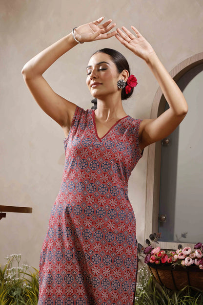 Women Pure Cotton Kurta Pant Set