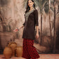 Yoke Design Cotton Kurta with Trousers - Amy's Cart