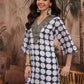 Women Printed Regular Thread Work Kurta with Palazzos