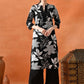 Women Floral Printed Cotton Kurta with Trousers