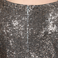 Women Grey Gunmetal-Toned Embellished Made To Measure Maxi Dress