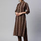 Women Cotton Blend Kurta Pant Dupatta Set