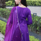 Ethnic Motifs Embroidered Kurta With Trousers & Dupatta