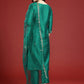 Ethnic Motifs Embroidered Kurta with Trousers & Dupatta