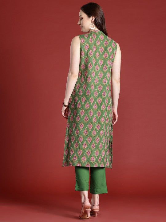 Ethnic Motifs Print Kurta with Trousers