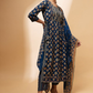 Ethnic Motifs Printed Kurta With Trousers & Dupatta