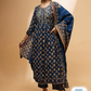 Ethnic Motifs Printed Kurta With Trousers & Dupatta