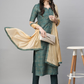 Ethnic Motifs Printed Kurta with Trousers & With Dupatta