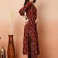 Ethnic Motifs Printed Pure Cotton Kurta with Palazzos & Dupatta