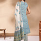 Ethnic Motifs Printed Regular Gotta Patti Pure Cotton Kurta With Trousers & Dupatta