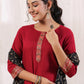 Ethnic Motifs Printed Regular Kurta With Trousers & Dupatta