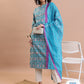 Ethnic Motifs Printed Regular Kurta with Trousers & Dupatta