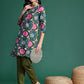 Ethnic Motifs Printed Straight Kurta with Trousers