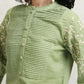 Women Floral Embroidered Regular Thread Work Pure Cotton Kurta with Trousers