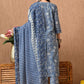 Women Floral Printed Regular Pure Cotton Kurta with Trousers & With Dupatta - Amy's Cart