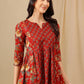 Women Floral Print Cotton Top