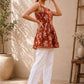Women Floral Print Cotton Top