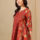 Women Floral Print Cotton Top