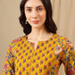 Women Floral Print Cotton Top