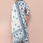 Floral Printed Straight Thread Work Pure Cotton Kurta with Trousers & With Dupatta