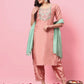 Women Silk Blend Kurta Pant Dupatta Set