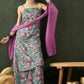 Floral Printed Straight Kurta Sets With Dupatta