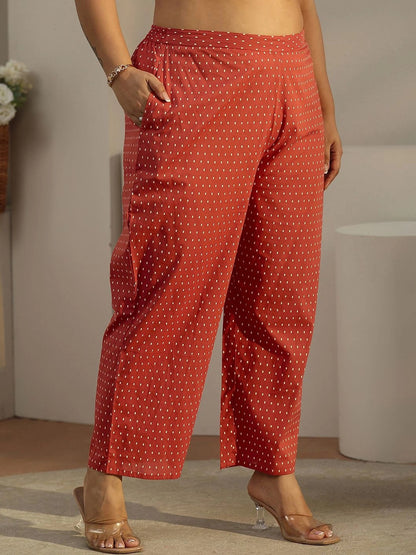 Women Ethnic Motifs Printed Regular Kurta with Trousers & With Dupatta