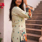 Women Folk Design Print Ethnic Cotton Top
