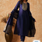 Ethnic Motifs Embroidered Sequinned Kurta With Trouser & Dupatta