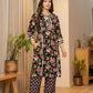 Women Pure Cotton Kurti Pant Set
