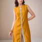 Mandarin Collar Sleeveless Gotta Patti Straight Kurta With Palazzo - Amy's Cart