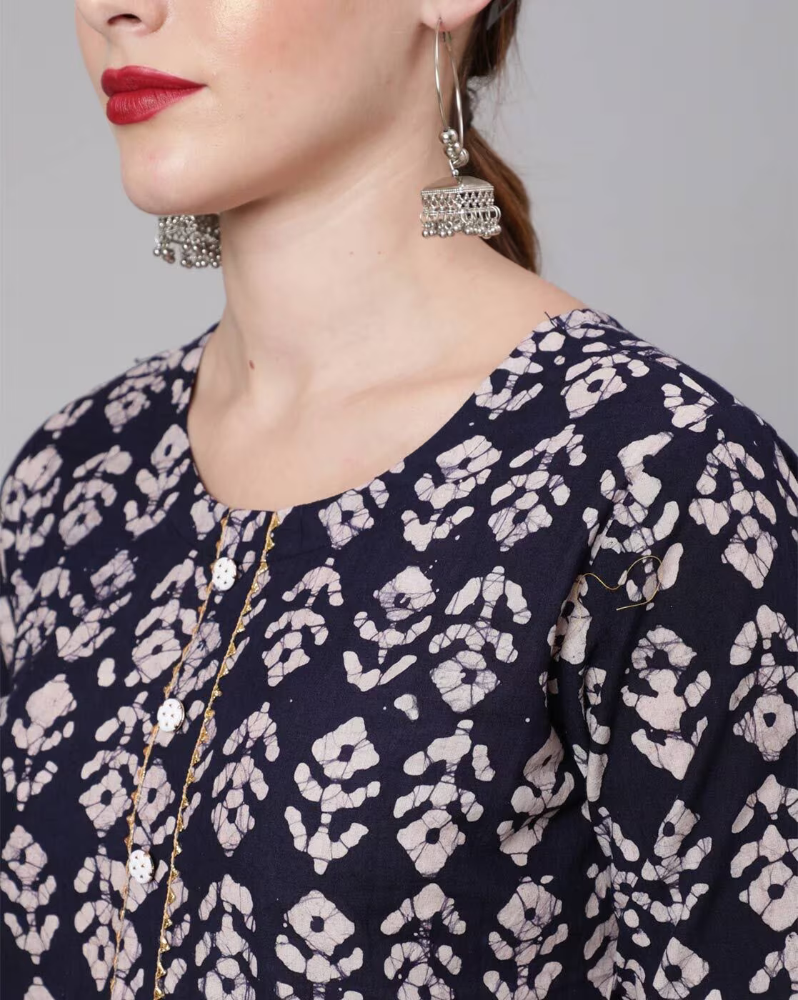 Printed Straight Kurta Set with Dupatta