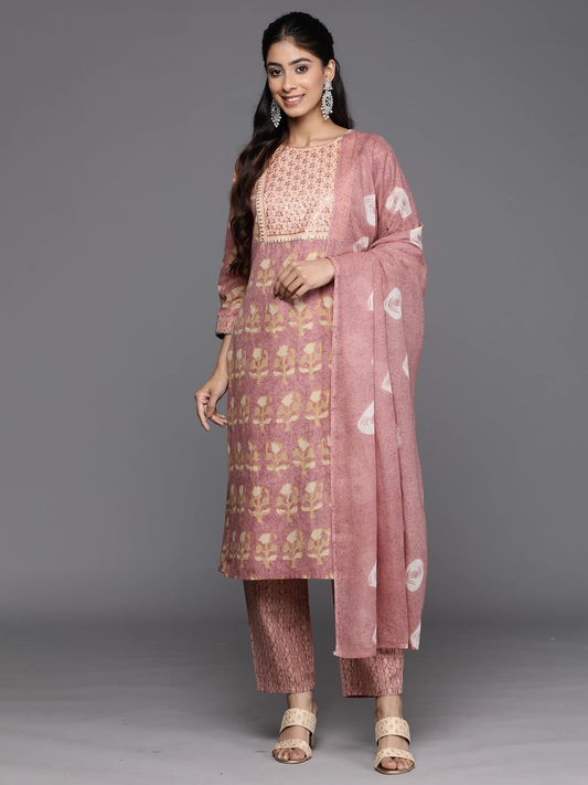 Women Pure Cotton Kurta Pant Set