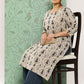 Plus Size Ethnic Motifs Printed Regular Pure Cotton Kurta with Palazzos