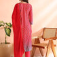 Women Bandhani Printed Regular Kurta with Trousers & With Dupatta