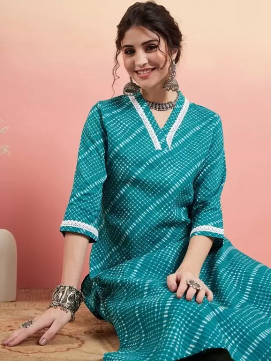 Women Pure Cotton Kurta Pant Set