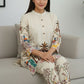 Women Ethnic Motifs Printed Regular Pure Cotton Kurta with Trousers - Amy's Cart