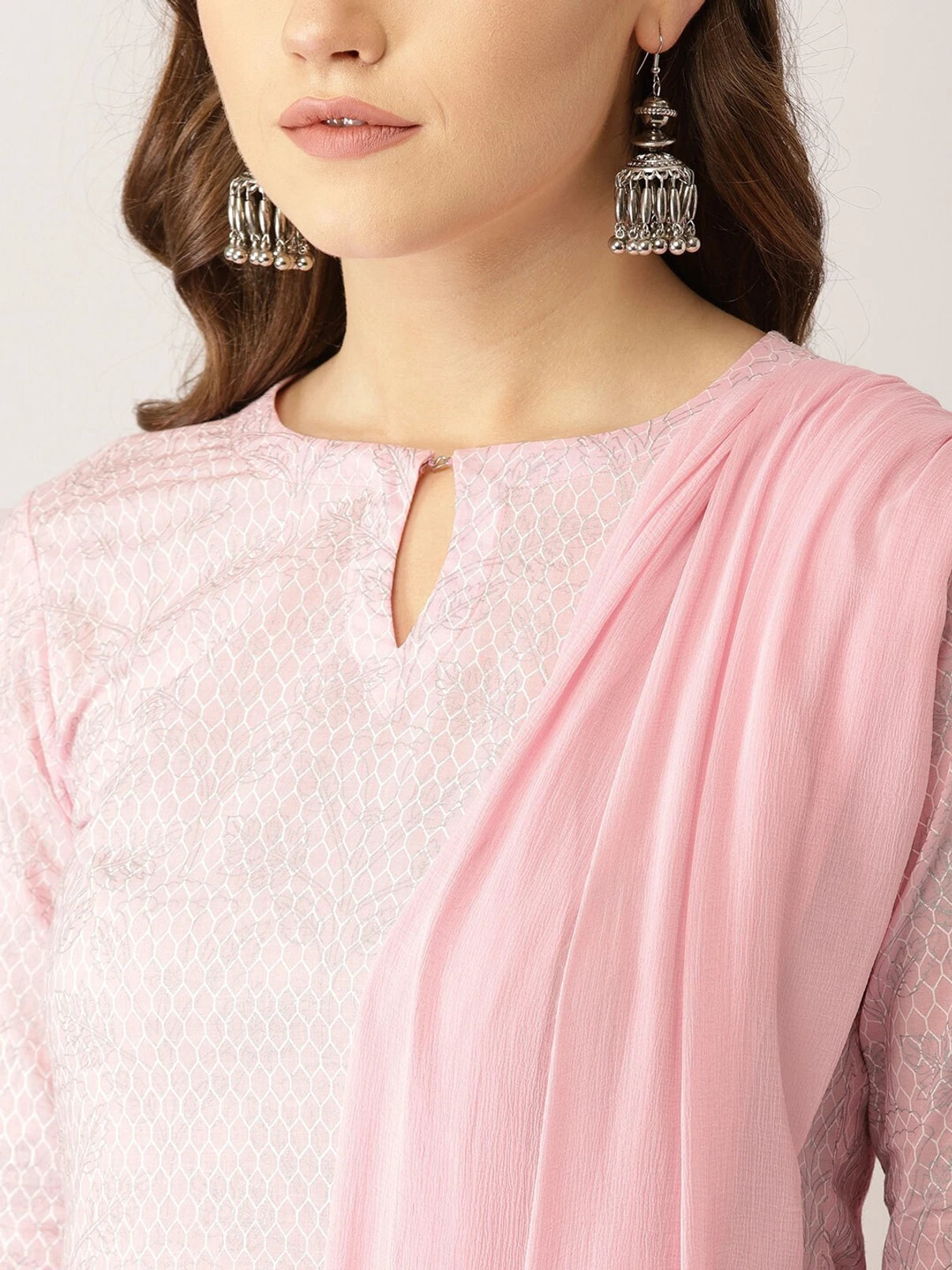 Women Viscose Rayon Kurta Palazzo Set