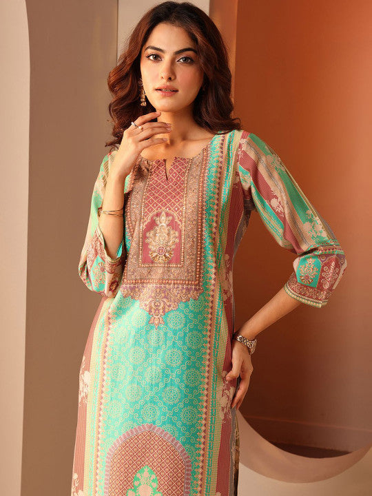 Women Ethnic Motifs Printed Kurta with Trousers & Dupatta
