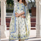 Women Floral Printed Regular Pure Cotton Kurta with Trousers & With Dupatta