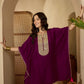 Women Ethnic Motifs Embroidered Regular Kurta with Trousers - Amy's Cart