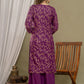 Women Viscose Rayon Kurta Sharara Set
