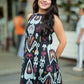 Women Ethnic Motifs Printed Regular Pure Cotton Kurta with Trousers - Amy's Cart